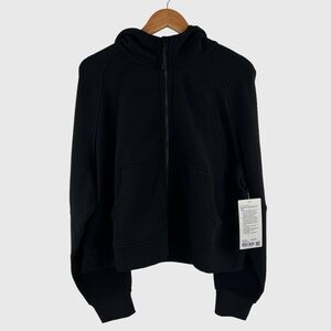 NWT Lululemon Scuba Oversized Full Zip Hoodie In Black